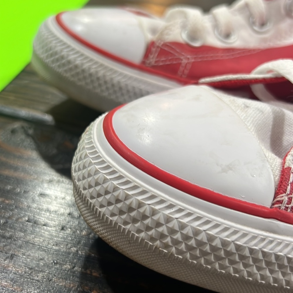 Converse Men's Red Chuck Taylor All Star High 'stars & Stripes' - Picture 5 of 8